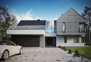 波兰现代住宅建筑设计 自然、简约与功能性的和谐共生